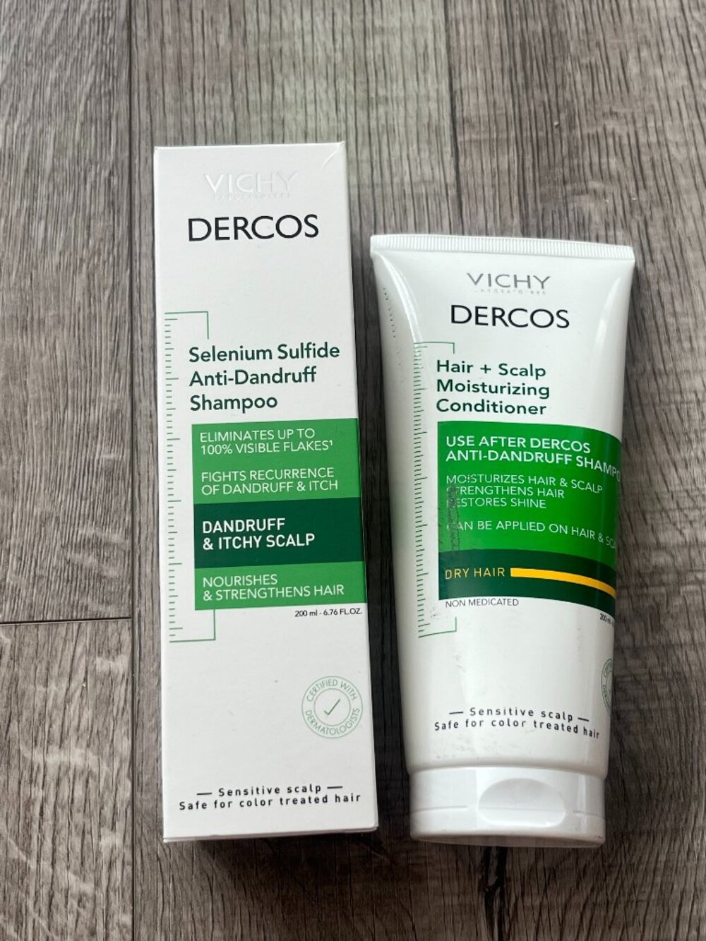 Vichy Dercos Anti-Dandruff Shampoo and Conditioner Duo
